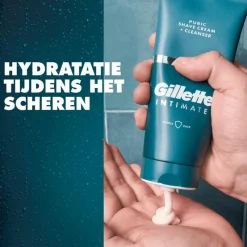 Discount Gillette Intimate 2-In-1 Scheercrème & Reiniger Voor Intieme Zone 177 ML