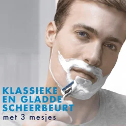 Outlet Gillette Mach3 Turbo Scheersysteem Met 2 Navulmesjes