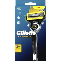 Hot Gillette ProShield Scheersysteem Met 2 Navulmesjes