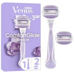 Best Gillette Venus ComfortGlide Breeze Scheersysteem + 2 Navulmesjes