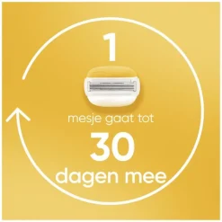 Sale Gillette Venus Comfortglide Luipaard Navulmesjes - 3 Stuks