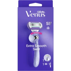 Clearance Gillette Venus Deluxe Smooth Swirl Extra Glad Scheersysteem 5 Blades