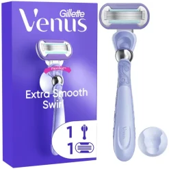 Clearance Gillette Venus Deluxe Smooth Swirl Extra Glad Scheersysteem 5 Blades