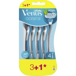 New Gillette Venus Oceana Wegwerpmesjes 4 Stuks