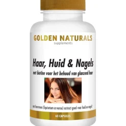 Online Golden Naturals Haar Huid & Nagels Capsules 60 stuks