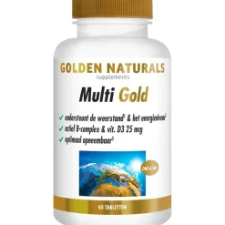 Best Golden Naturals Multi Gold Tabletten 60 stuks