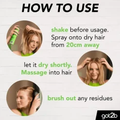 Outlet Got2b Droogshampoo Extra Fresh 200 ML