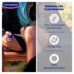 Clearance Hansaplast Second Skin Spray Pleister 40ML