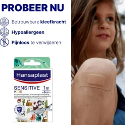 Clearance Hansaplast Sensitive Kids 1M X 6CM