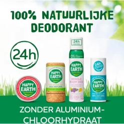 Discount Happy Earth 100% Natural Whole Body Deo Spray Cedar Lime 100ML