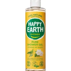 Clearance Happy Earth Jasmine Ho Wood 100% Natuurlijke Douchegel 300 ML