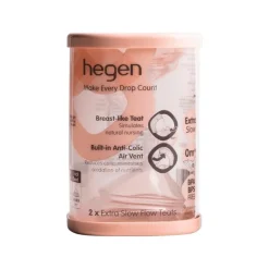 Sale Hegen Extra Slow Flow Speen Newborn 0m+ 2-pack