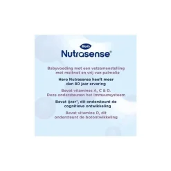 Hot Hero Nutrasense Classic Peutermelk 3 (1+jr) met melkvet 700 GR