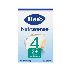 Online Hero Nutrasense Classic Peutermelk 4 (2+jr) met melkvet 700 GR