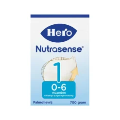 Hero Nutrasense Classic Zuigelingenvoeding 1 (0-6m) met melkvet 700 GR
