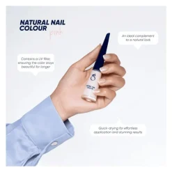 Discount Herôme Herome Natural Nail Colour Pink 10 ML