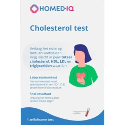 Outlet Homed-IQ Cholesterol Test 1 stuk