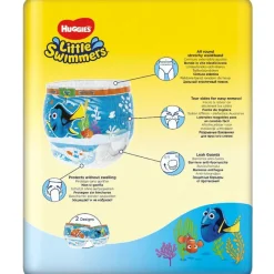 Hot Huggies Little Swimmers Zwemluiers - Maat 5-6 Medium (12 Tot 18 kg) 11 stuks