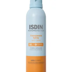 Outlet ISDIN Transparent Zonnebrand Spray Wet Skin SPF50 250 ML
