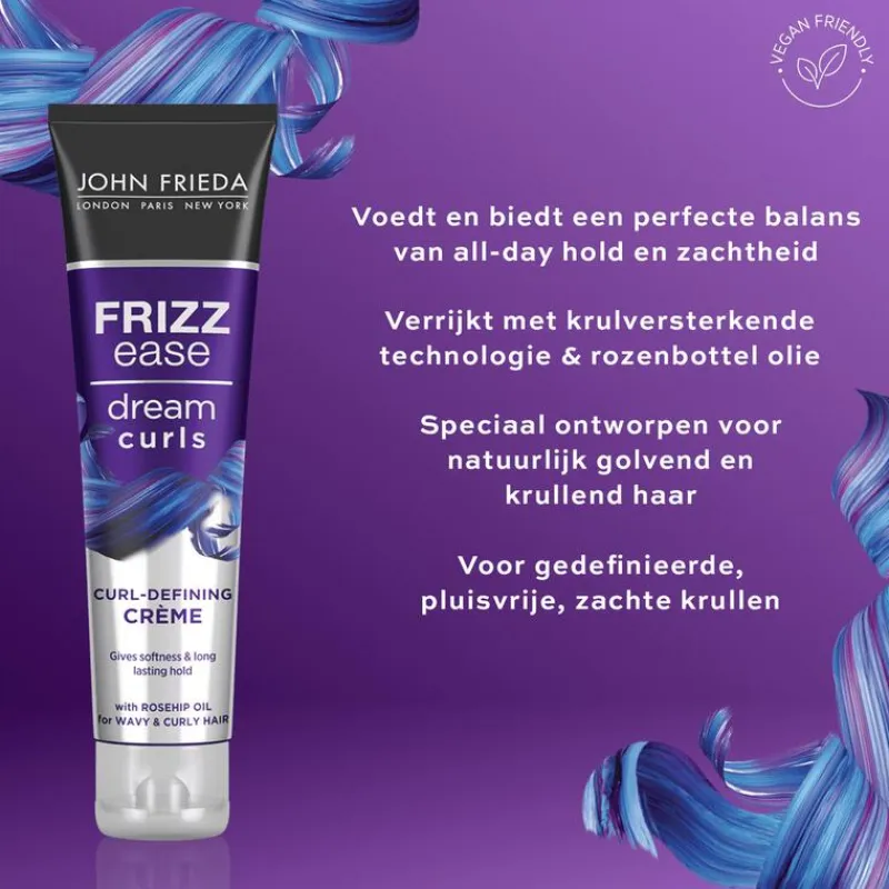 Hot John Frieda Frizz Ease Dream Curls Curl Defining Crème 150 ML