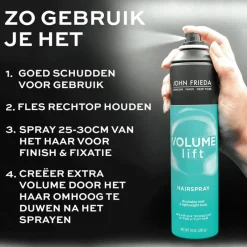 Hot John Frieda Volume Lift Hairspray 250 ML