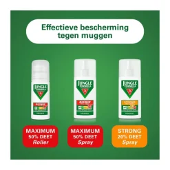 Hot Jungle Formula Anti Muggenroller Maximum 50% DEET 50 ML