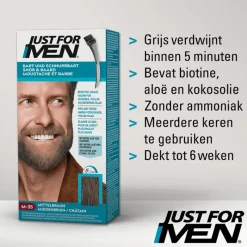 Just For Men Snor & Baard Middenbruin M35