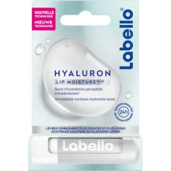 Labello Hyaluron Lip Moisture Plus Lippenbalsem 24u Hydratatie 1 Stuk