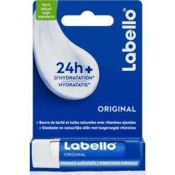 New Labello Original Lippenbalsem 24u Hydratatie 1 Stuk