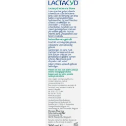 Sale Lactacyd Intimate Shave Scheerlotion voor de Intieme Zone 200 ML