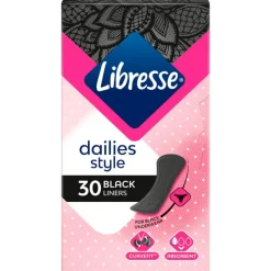 Discount Libresse Daily Fresh Black Inlegkruisjes Normal