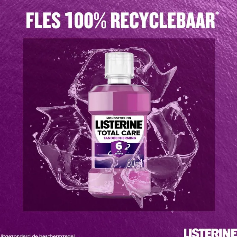 Outlet Listerine Total Care Mondwater 80 ML