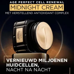 New L'Oréal Paris Age Perfect Cell Renaissance Nachtcrème 50 ML
