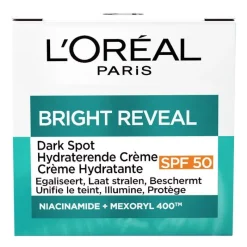 Sale L'Oréal Paris Bright Reveal Dark Spot Dagcrème SPF50 met Niacinamide 50 ML
