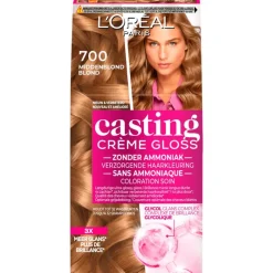 Clearance L'Oréal Paris Casting Crème Gloss Haarverf Middenblond 700 Mocha Mania