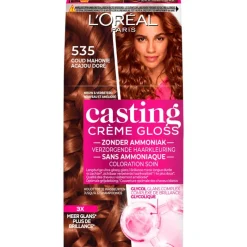 Hot L'Oréal Paris Casting Crème Gloss Haarverf Licht goudmahoniebruin 535 Chocolate