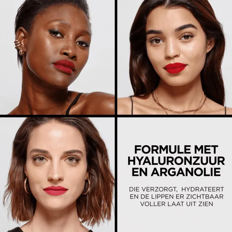 Online L'Oréal Paris Color Riche Intense Volume Matte Lipstick Rood 346 Le Rouge Determination 1,8 GR 346 - Le Rouge Determination