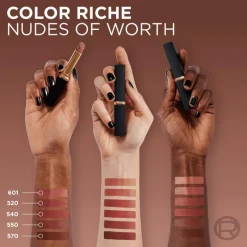 Hot L'Oréal Paris Color Riche Intense Volume Matte Lipstick 601 Worth It 1,8 GR 601 - Worth it