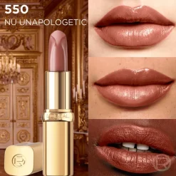 New L'Oréal Paris Color Riche Nude 550 Unapologetic Lippenstift 4,5 GR 550 - Le NudeUnapologetic