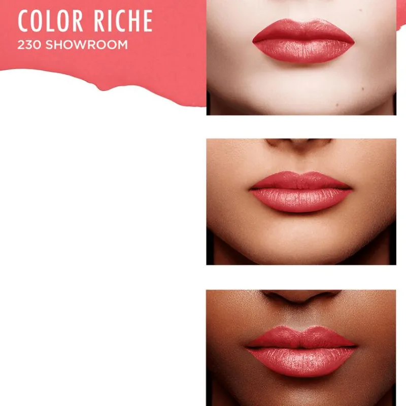 Online L'Oréal Paris Color Riche Satin 230 Coral Showroom Lippenstift 4,5 GR 230- Coral Showroom