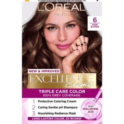 New L'Oréal Paris Excellence Crème Verzorgende Crèmekleuring 6 Donkerblond