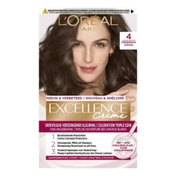 Discount L'Oréal Paris Excellence Crème Verzorgende Crèmekleuring 4 Middenbruin
