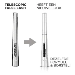 Discount L'Oréal Paris False Lash Telescopic Mascara Magnetic Zwart Magnetic Black