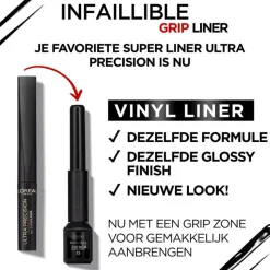 Clearance L'Oréal Paris Infaillible 24H Vinyl Liquid Liner Zwart Eyeliner