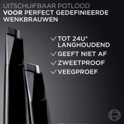 Online L'Oréal Paris Infaillible 24H Brow Filling Triangular Wenkbrauwpotlood 5.0 Light Brunette