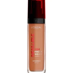 Outlet L'Oréal Paris Infaillible 32HR Fresh Wear 365 Deep Gold Foundation met SPF25 30 ML 365 Deep Golden
