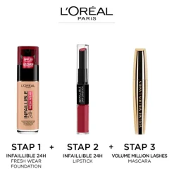 Discount L'Oréal Paris Infaillible 24H Lippenstift 801 Toujours Toffee