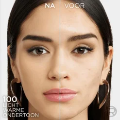 Discount L'Oréal Paris Infaillible Skin Ink Light Warm Foundation en Concealer in 1 100