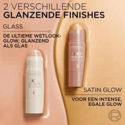 Discount L'Oréal Paris L’Oréal Paris Lumi Le Glass 620 Highlighter Stick Pink Ballet