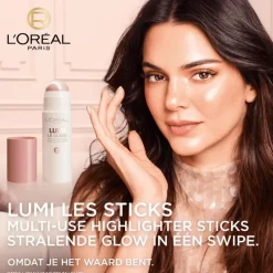 Outlet L'Oréal Paris L’Oréal Paris Lumi Le Glow 630 Creme Chic Highlighter Stick CreamChic